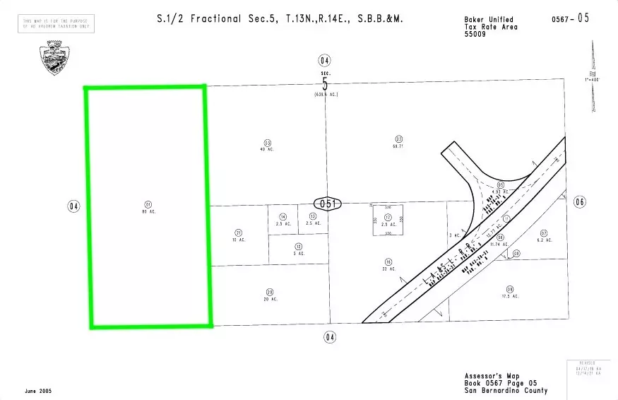 0 Cima RD, Cima, CA 92323