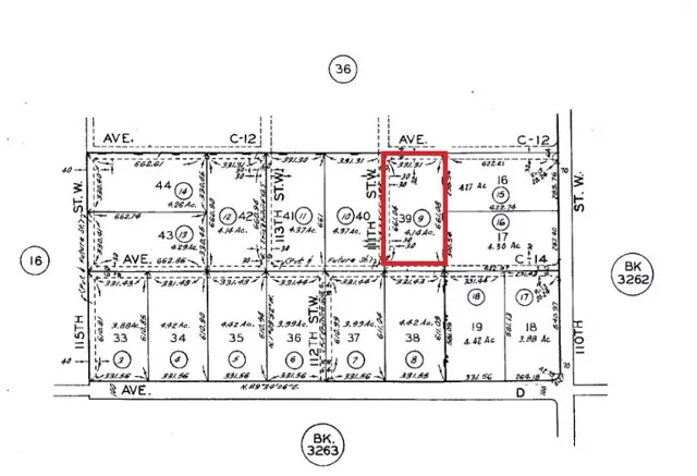 0 W 110th St W and Avenue C14, Lancaster, CA 93536