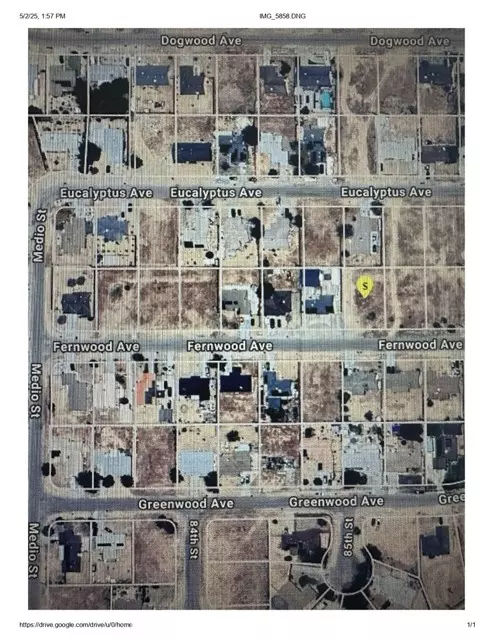 0 Fernwood, California City, CA 93505