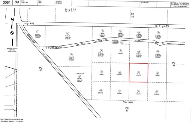 0 Bobs Gap RD, Llano, CA 93544