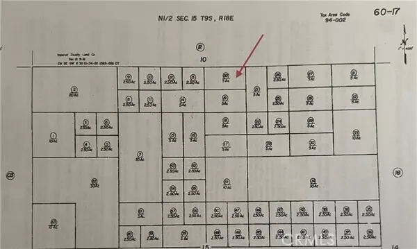 0 N1/2 OF NW1/4 OF NW1/4 OF NE1/4 SEC 15 T9S R18E, Winterhaven, CA 92283