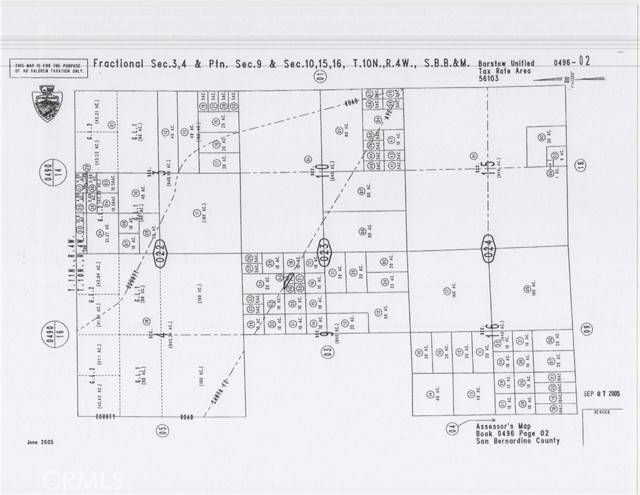 0 0496-023-51-0000, Santa Fe AVE, Hinkley, CA 92347