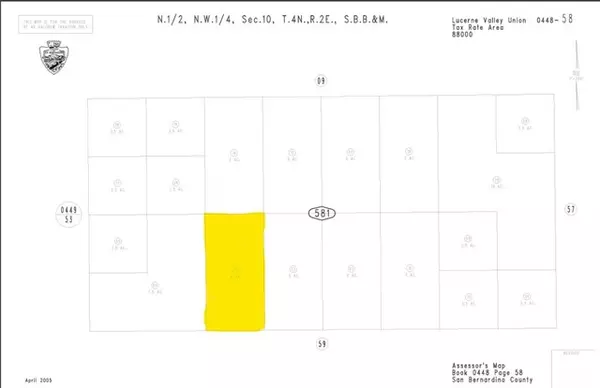 Lucerne Valley, CA 92356,0 vic Porter Rd & Autumn Dr