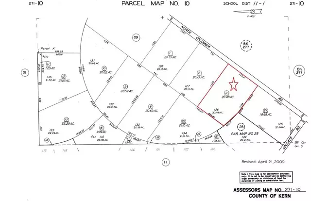 0 Columbia Rd + Calvin Cir., California City, CA 93505