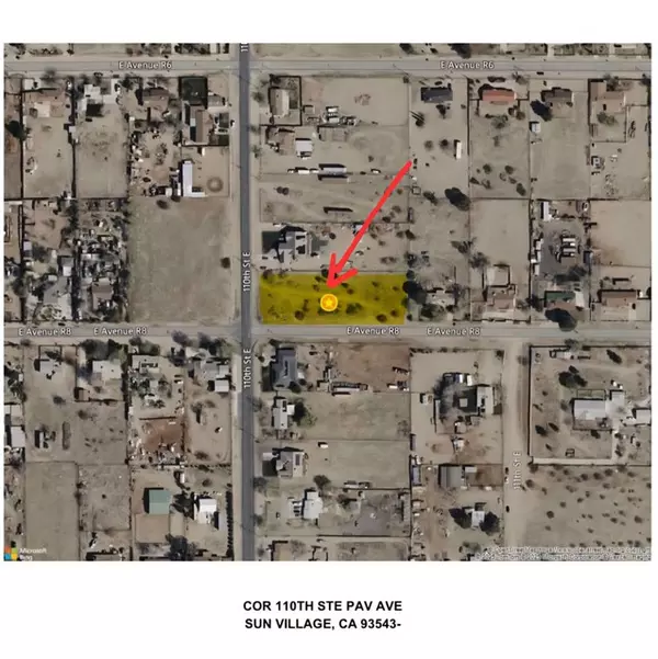 Sun Village, CA 93543,0 COR 110TH STE PAV AVE