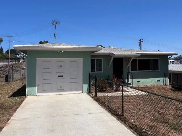 854 W 3rd AVE, Escondido, CA 92025