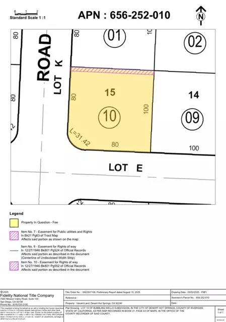 Desert Hot Springs, CA 92240,0 San Andreas ST