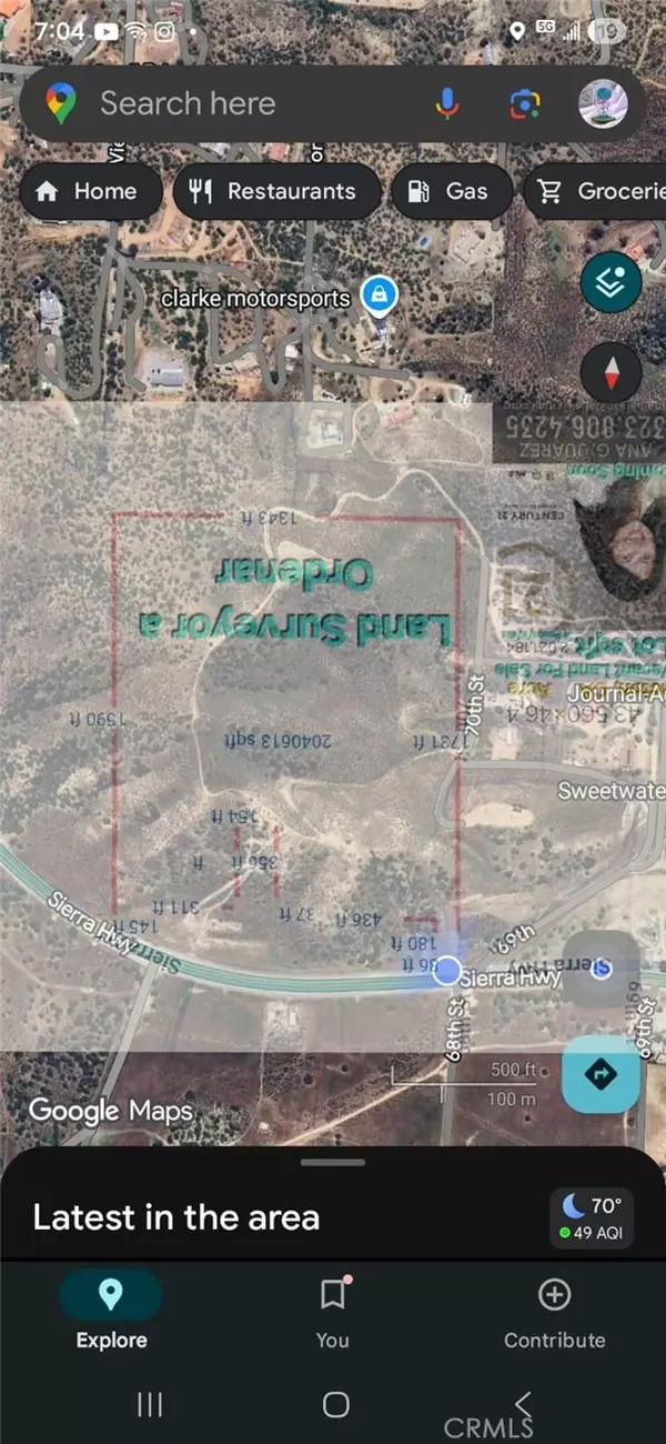 Acton, CA 93510,0 Vac/Sierra Hwy/Capland Dr.