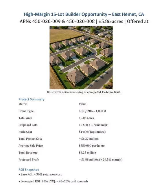 Hemet, CA 92544,0 Stetson AVE