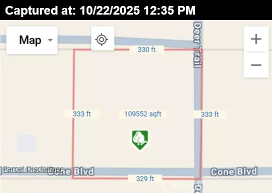 San Bernardino, CA 92285,0 Cone