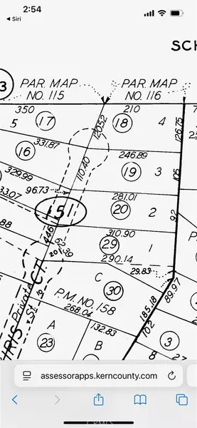 116 Parcel map, Bodfish, CA 93205