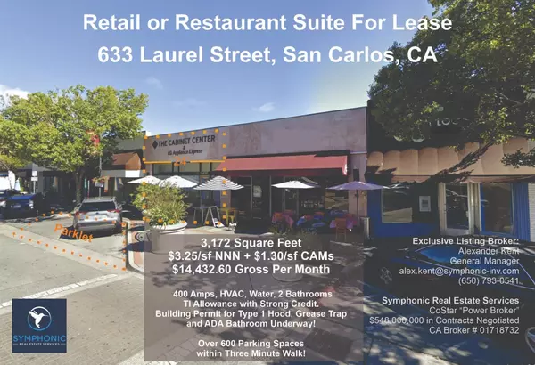 633 Laurel ST, San Carlos, CA 94070