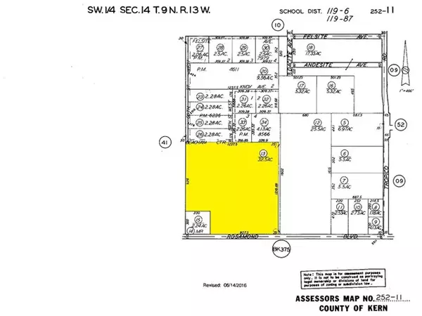 Rosamond, CA 93560,60 St. West & Rosamond BLD