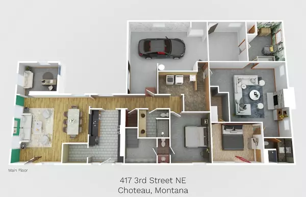 Choteau, MT 59422,417 3rd ST NE