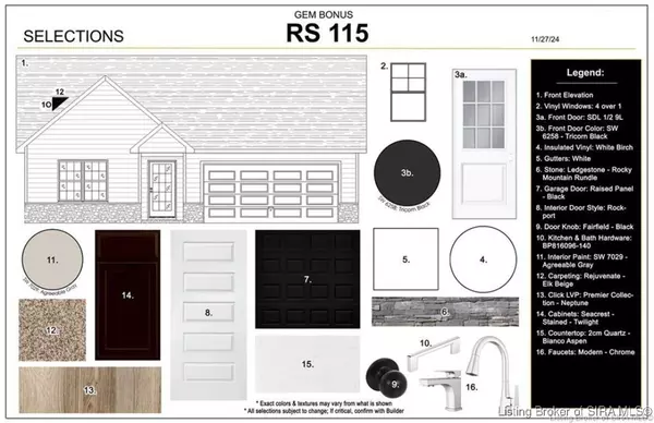 Charlestown, IN 47111,5009 - LOT 115 Hidden Springs DR