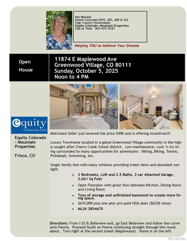 Greenwood Village, CO 80111,11874 E Maplewood AVE