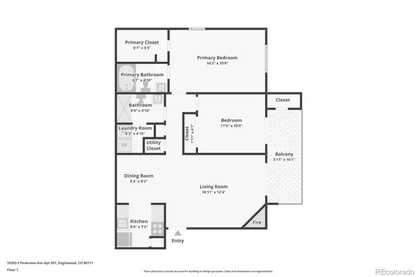Englewood, CO 80111,10283 E Peakview AVE #E201