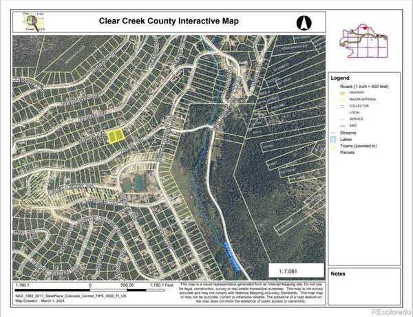 Idaho Springs, CO 80452,Lot 709 & 710 Texas DR