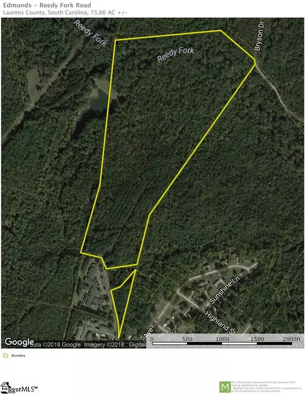 Reedy Fork Road, Laurens, SC 29360