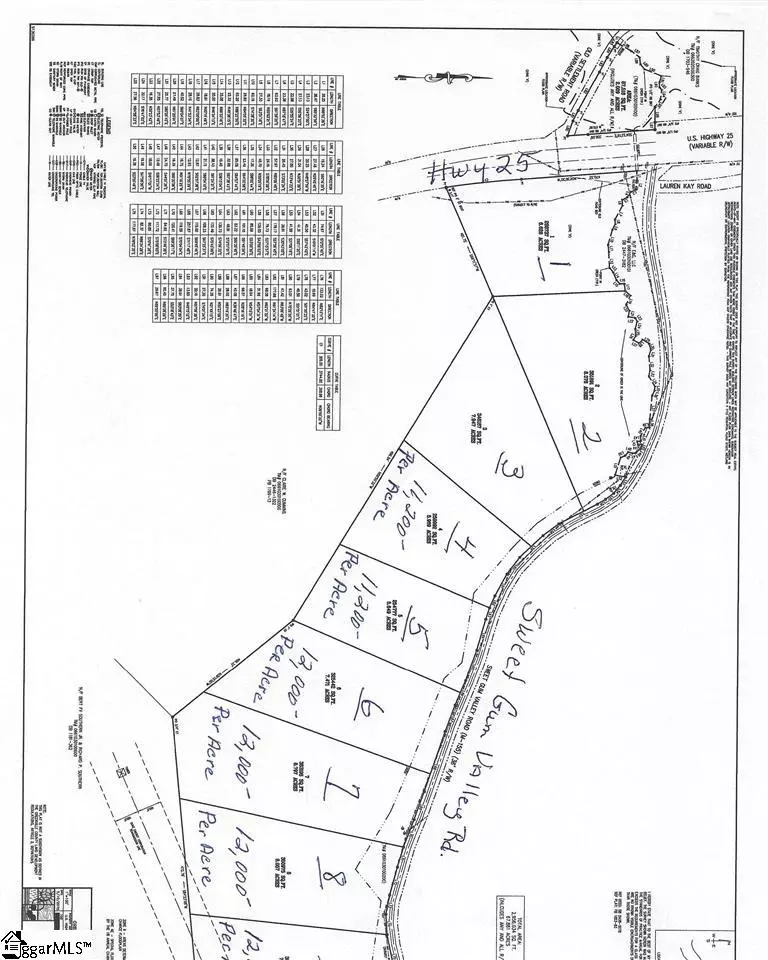 Travelers Rest, SC 29690-9999,0 Sweet Gum Valley Road