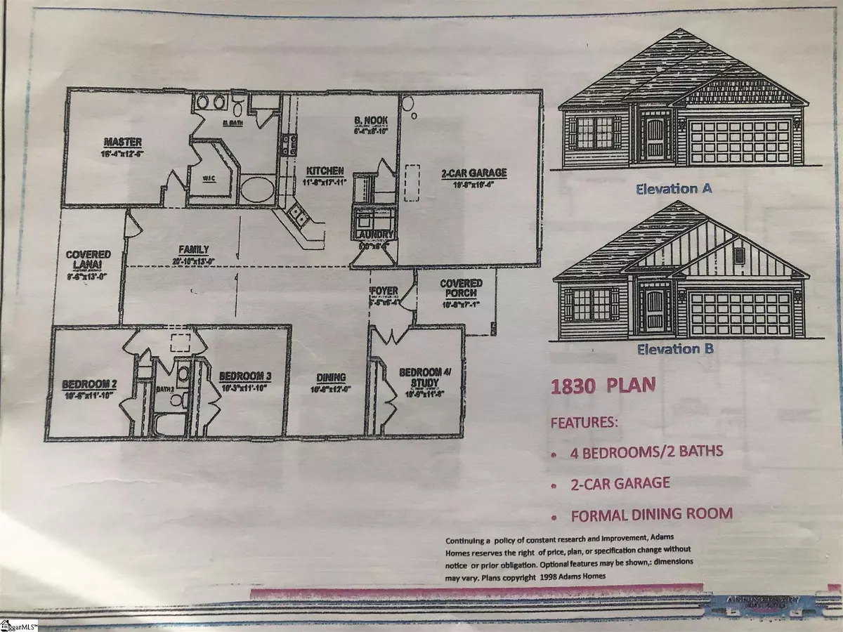 Boiling Springs, SC 29316,722 Radner Way