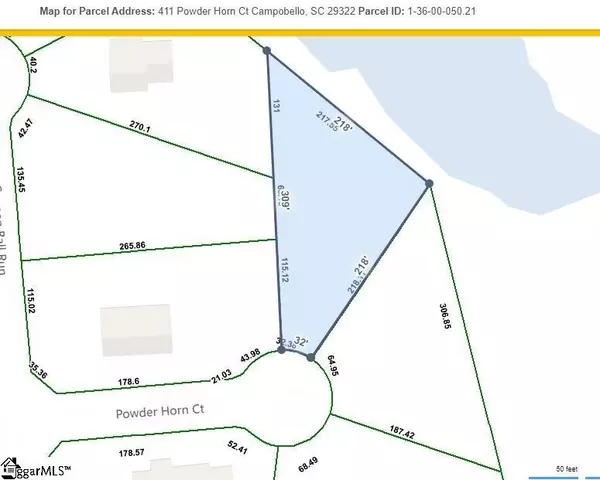 Campobello, SC 29322,411 Powder Horn Court