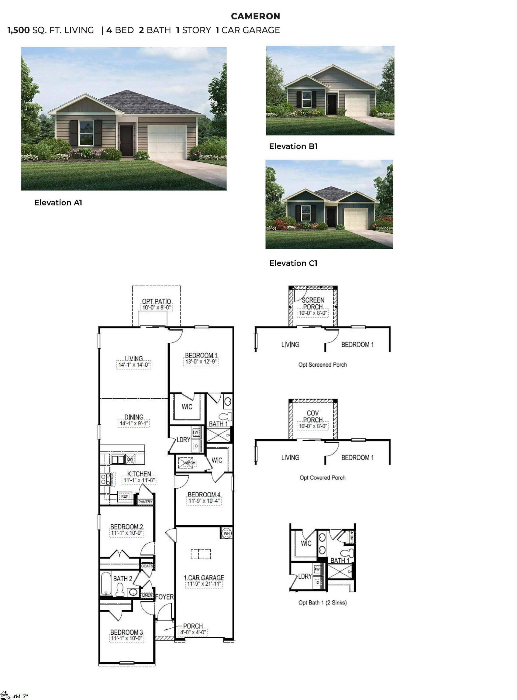 Roebuck, SC 29376,1169 Kaden Court