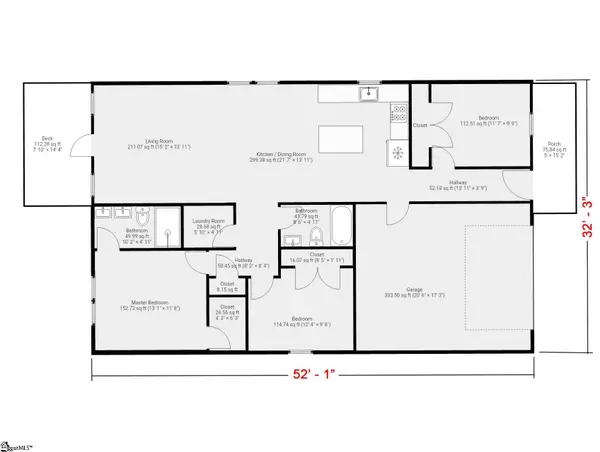 Woodruff, SC 29388,110 Simmons Road
