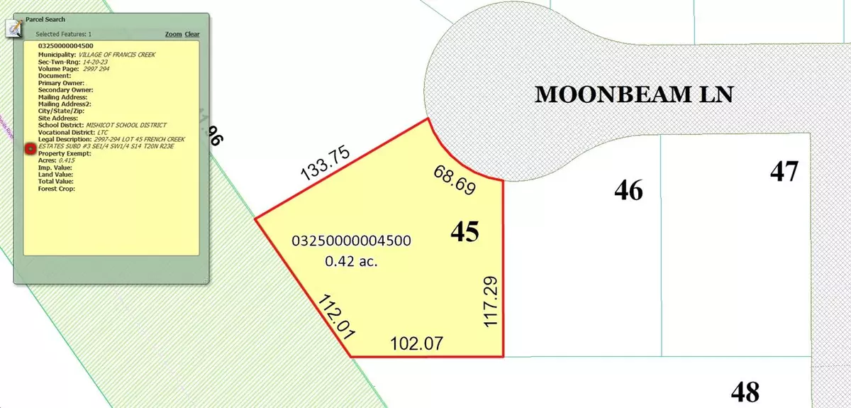 Francis Creek, WI 54214,711 MOON BEAM LN #45