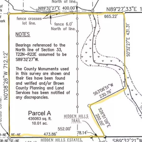 HIDDEN HILLS TRL, Denmark, WI 54208-0000