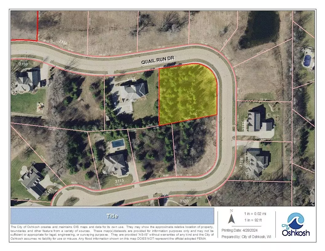 Oshkosh, WI 54904,QUAIL RUN DR #33