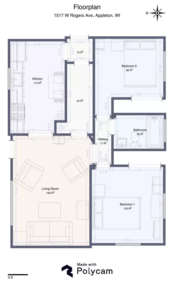 Appleton, WI 54914-5008,1517 W ROGERS AVE