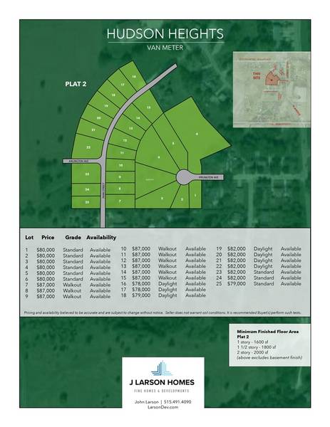 Lot 6 Arlington Avenue, Van Meter, IA 50261