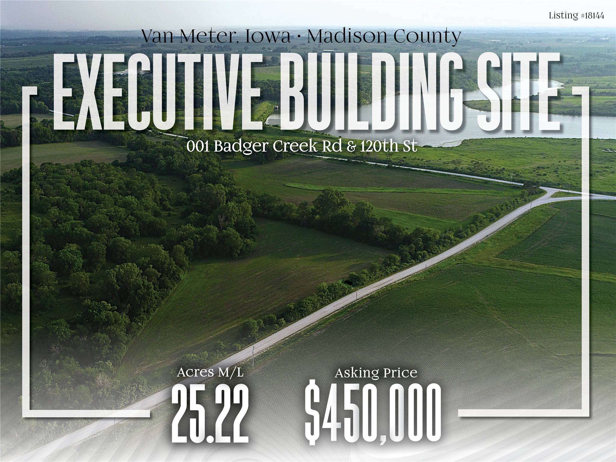 001 Badger Creek Rd & 120th Street, Van Meter, IA 50261