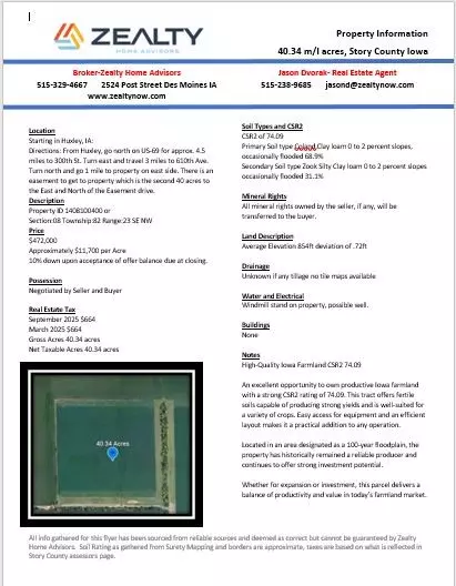 Cambridge, IA 50258,29000 570th Avenue