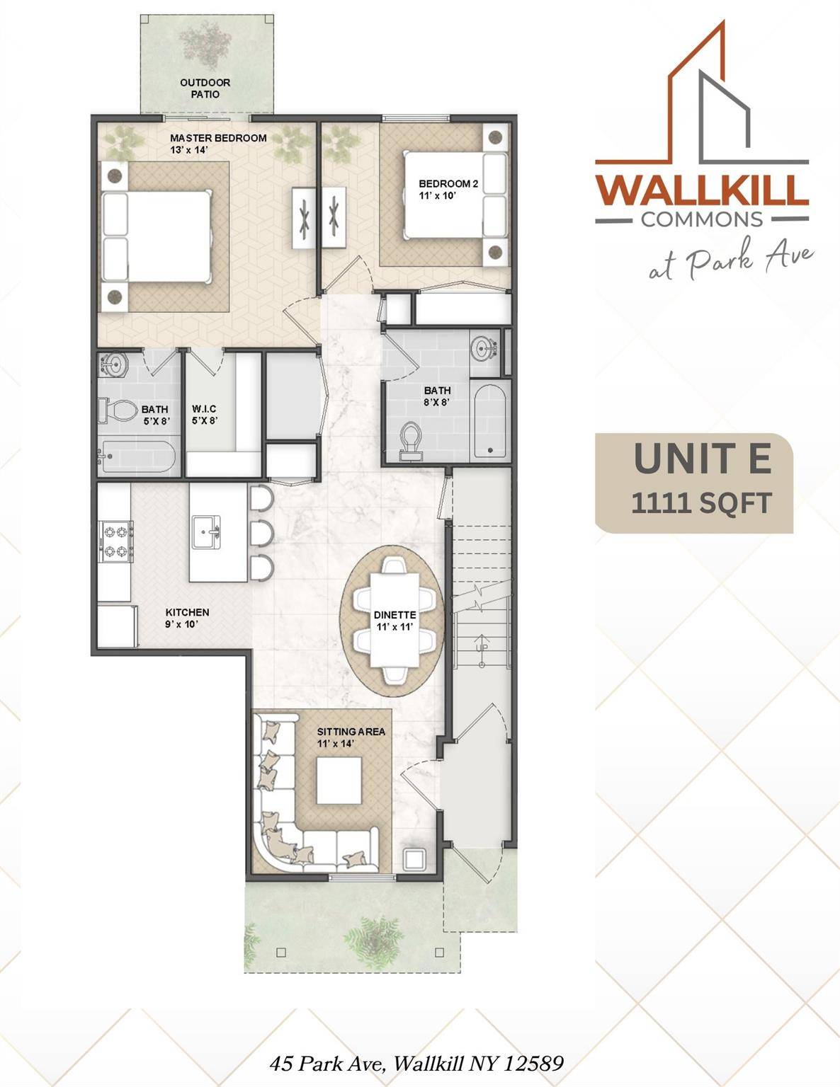 Wallkill, NY 12589,45 Park AVE #5A