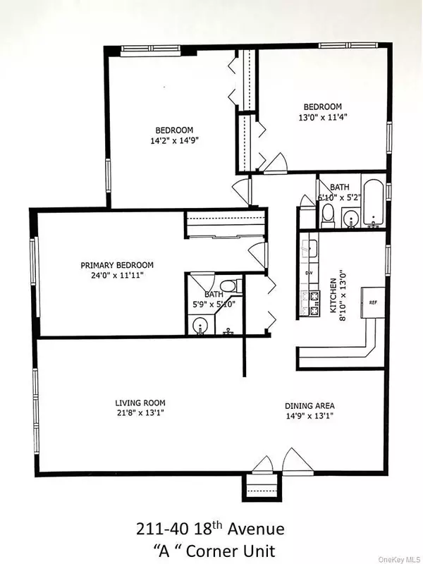 Bayside, NY 11360,211-40 18th AVE #4A