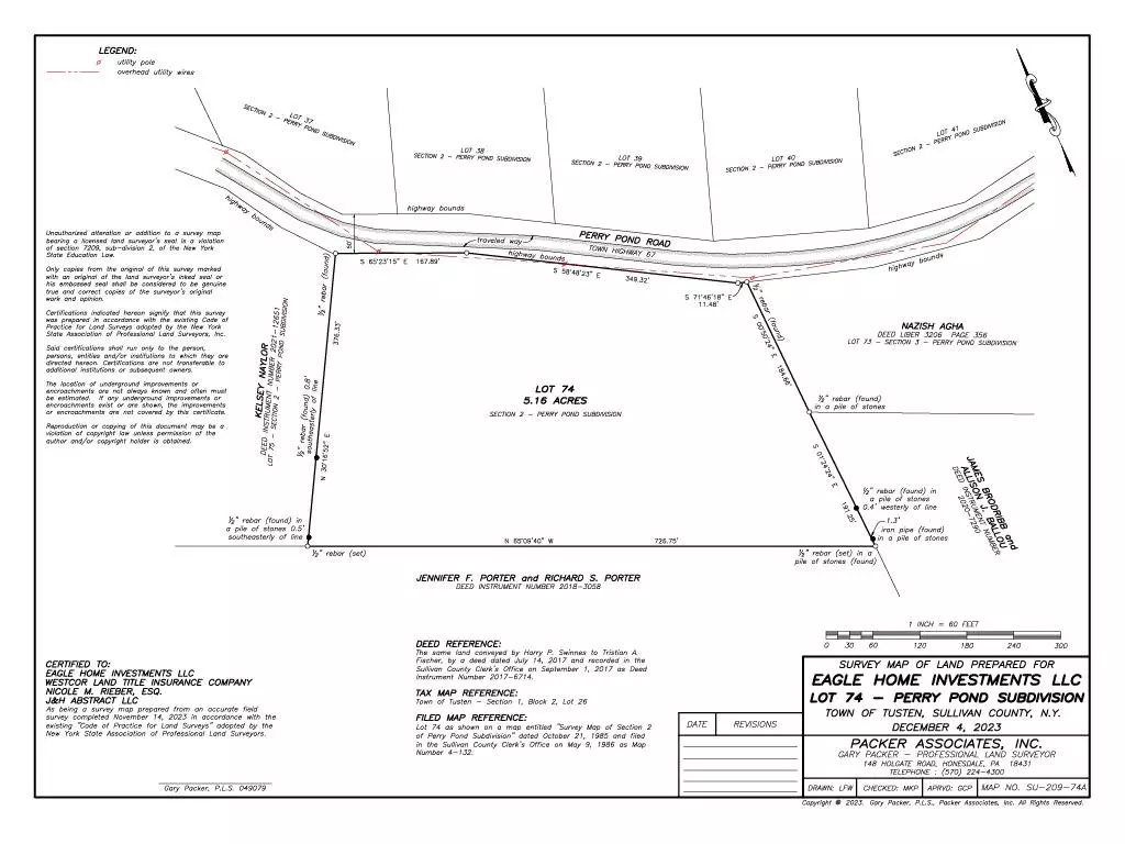 Narrowsburg, NY 12764,Lot #74 Pond Perry RD