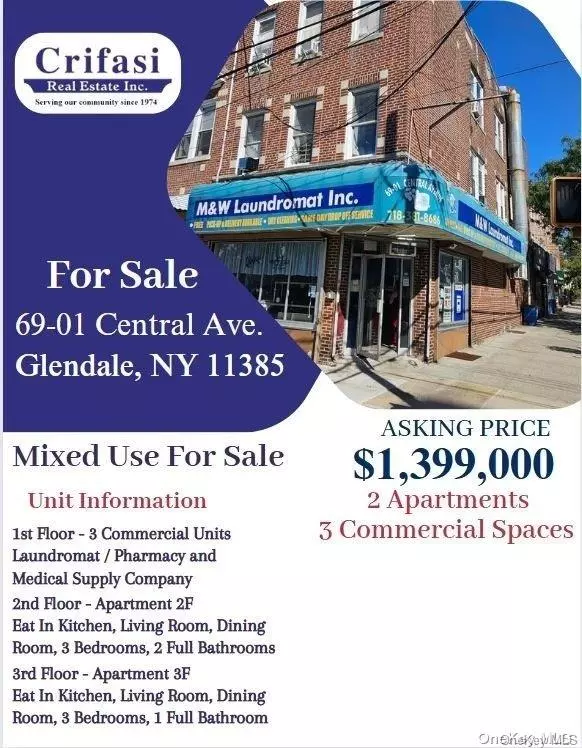 Glendale, NY 11385,69-01 Central AVE