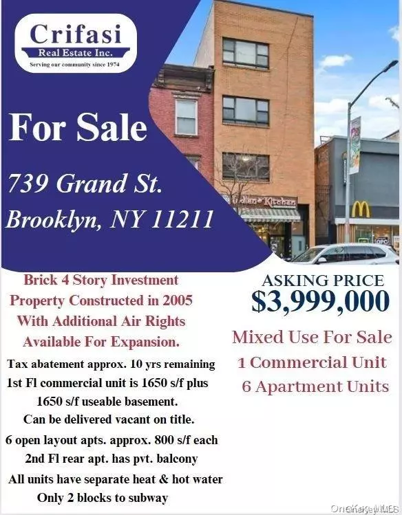 Williamsburg, NY 11211,739 Grand ST