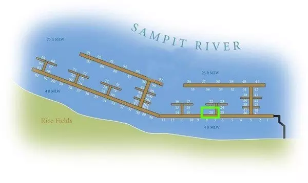 Slip 20 Friendfield Marina, Georgetown, SC 29440