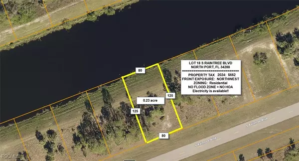 North Port, FL 34288,LOT 18 S RAINTREE BLVD