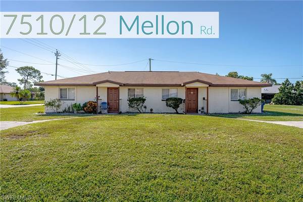 7510/12 Mellon RD, Fort Myers, FL 33967