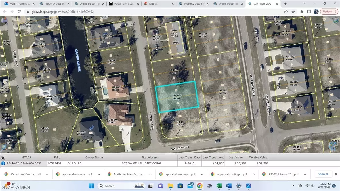 Cape Coral, FL 33991,937 SW 8th PL