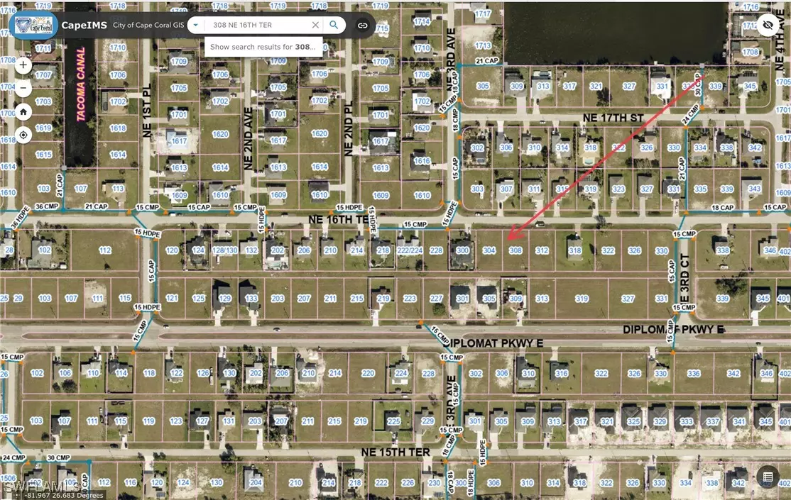 Cape Coral, FL 33909,308 NE 16th TER