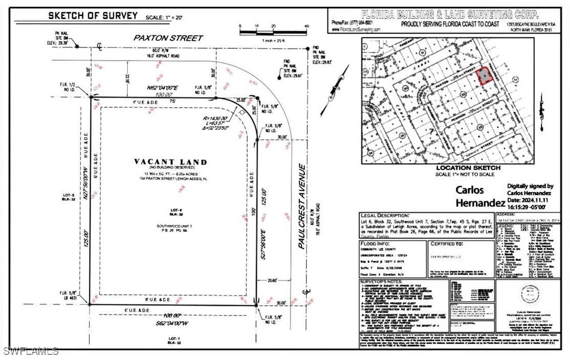154 Paxton ST, Lehigh Acres, FL 33974