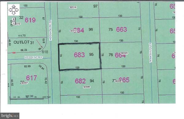 LOT 95 HIDDEN ACRES DRIVE, Frankford, DE 19945