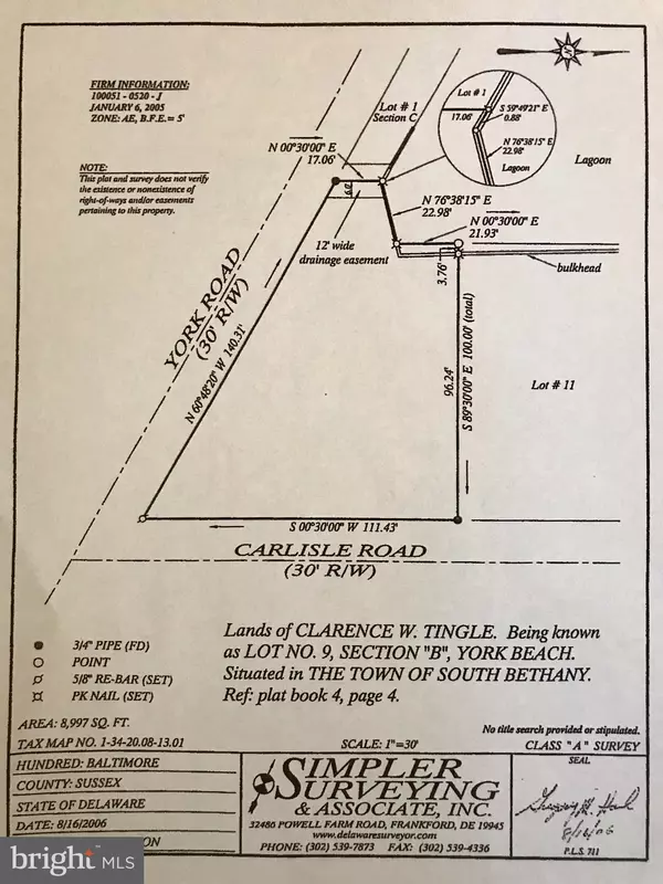 South Bethany, DE 19930,201 CARLISLE RD