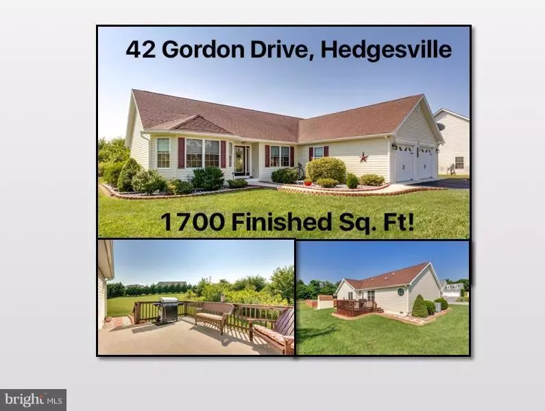 Hedgesville, WV 25427,42 GORDON DR