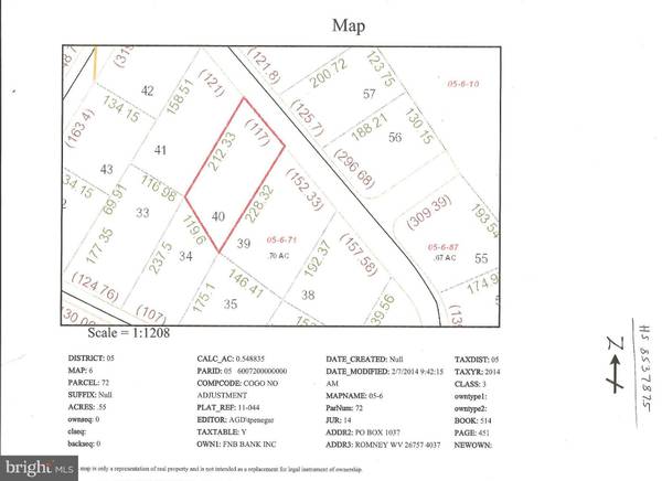 40 HARVEST  DRIVE, Romney, WV 26757